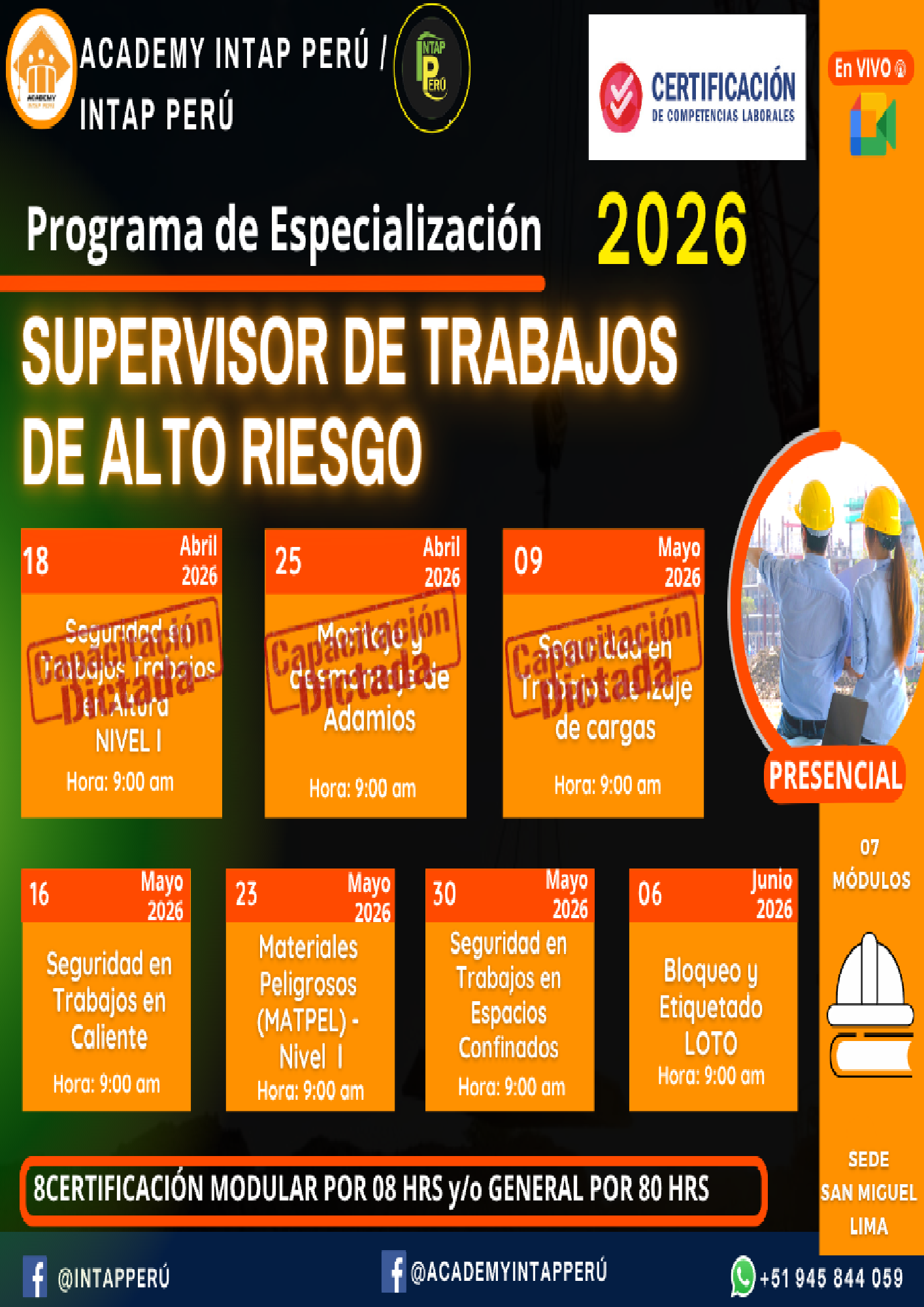Curso Trabajo en Caliente